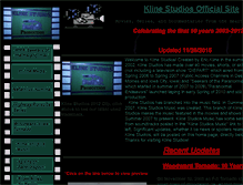 Tablet Screenshot of klinestudios-movies.com